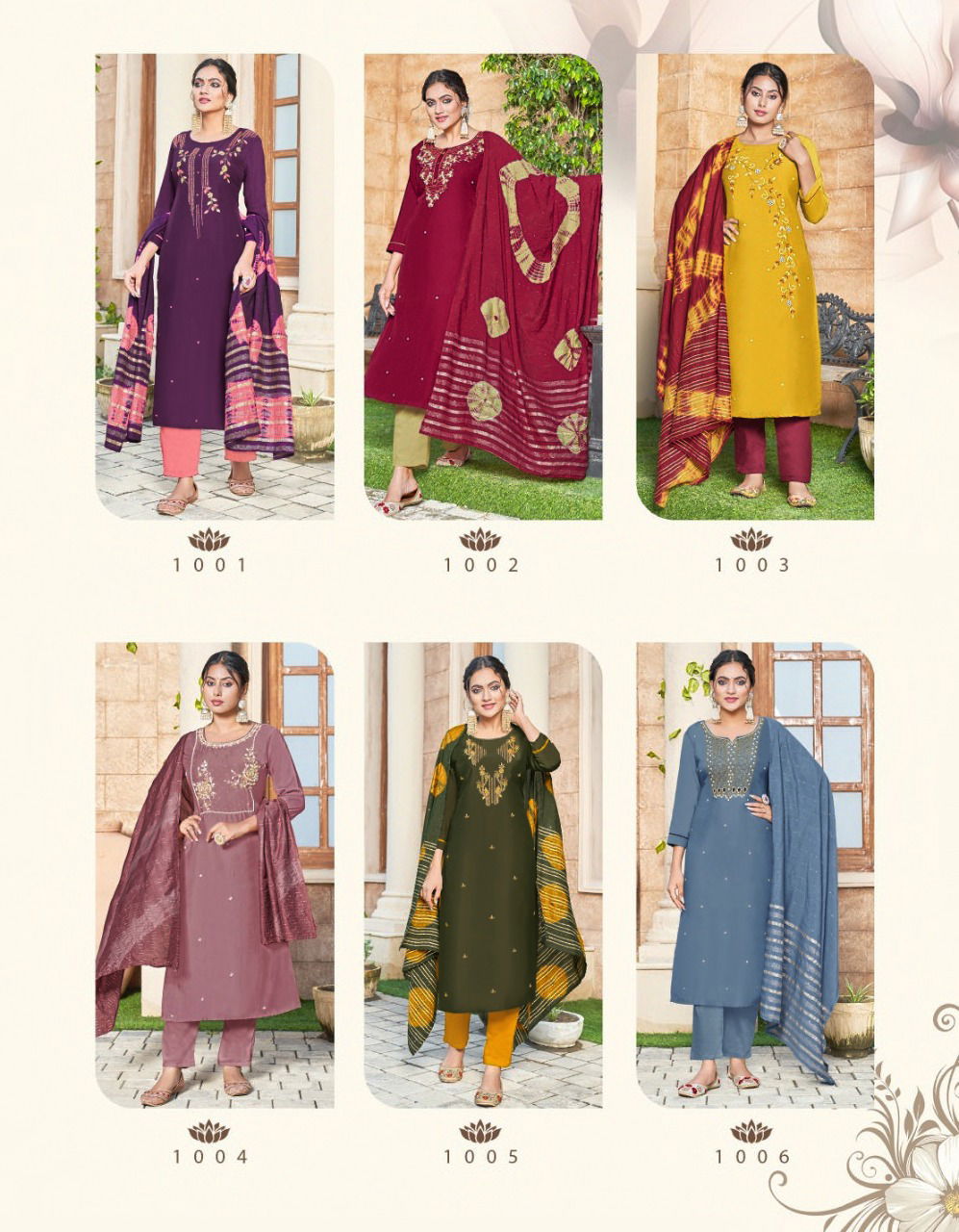 Radhika Dastur 1 Festive Wear Wholesale Readymade Suit Catalog